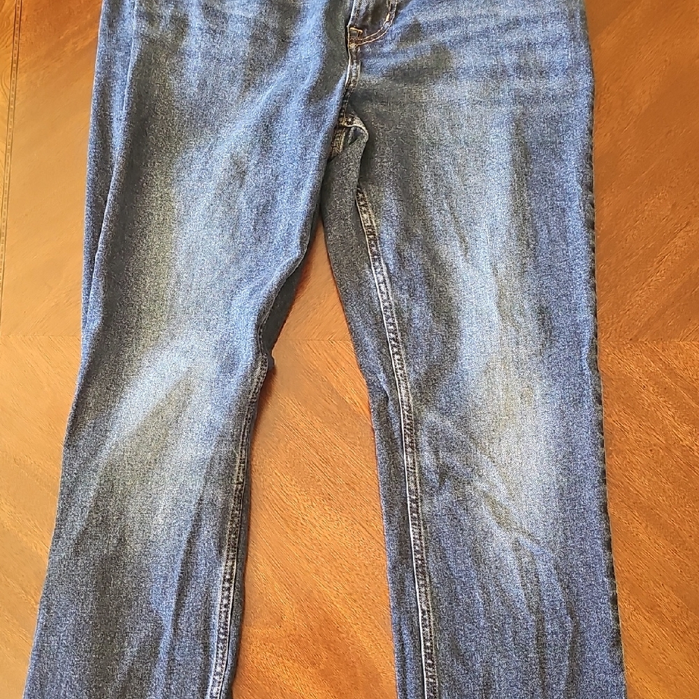 Old Navy Dark Blue Straight Leg Jeans